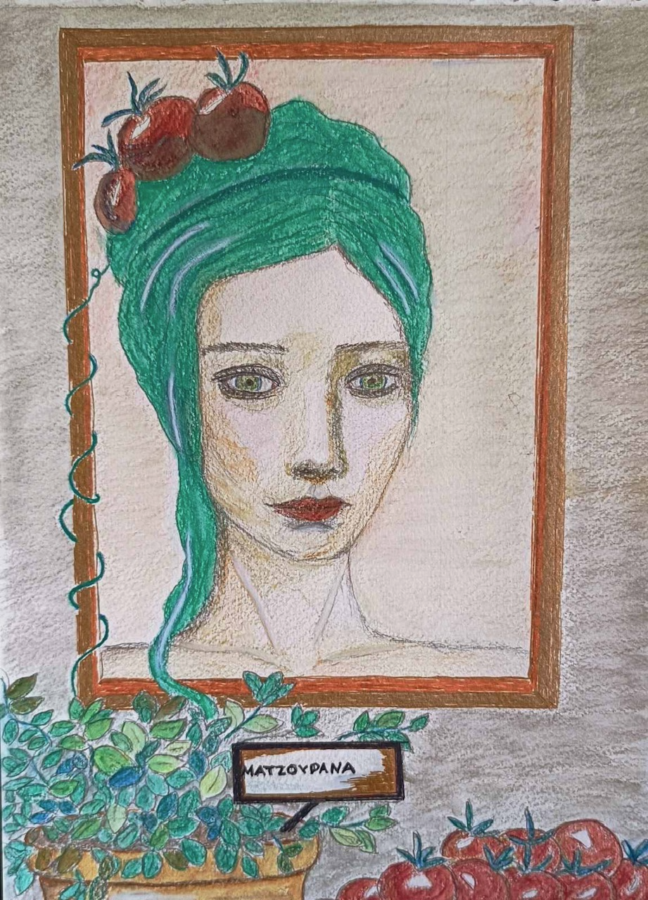 Matzourana Tomatos Logo