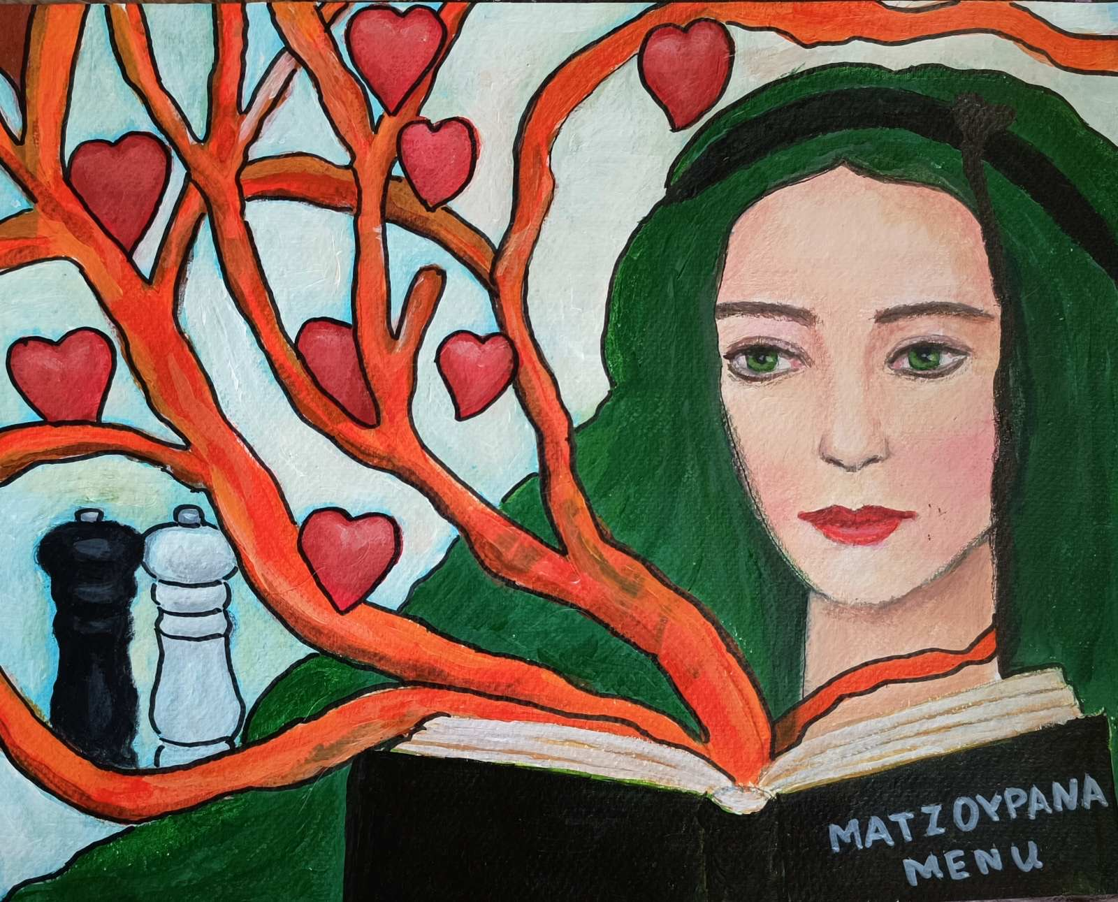 Matzourana Love Logo