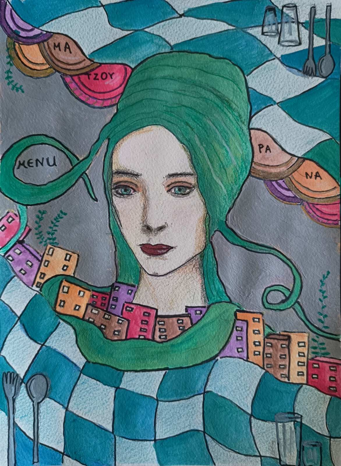 Matzourana Shield Logo